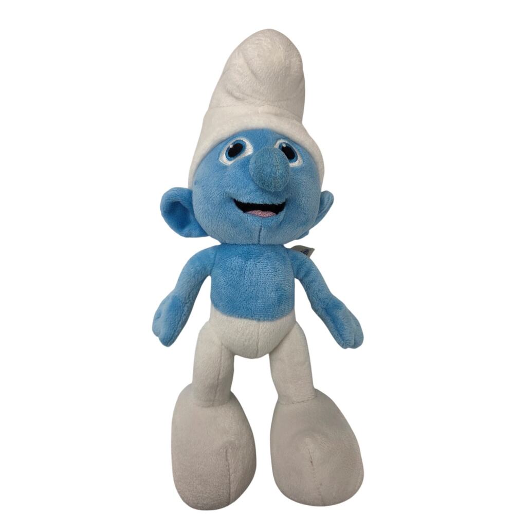 Smurf Plush From The Smurf’s Movie used cleaned